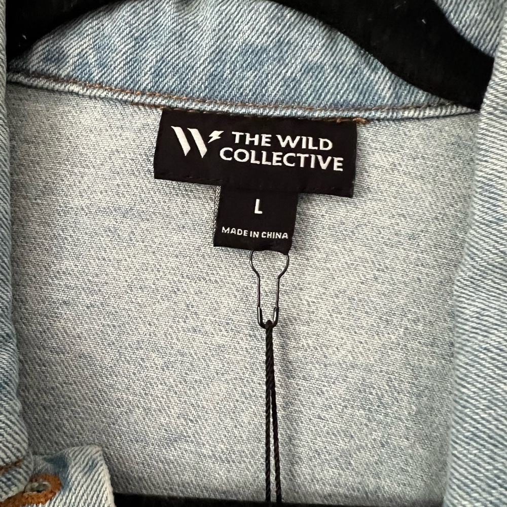 โจNWTโจ LA Rams Denim Jacket ๐๐ - Picture 4 of 5
